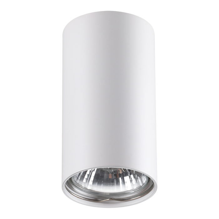 370399 Novotech Светильник потолочный точечный, 1*GU10 50W 230V 20. белый