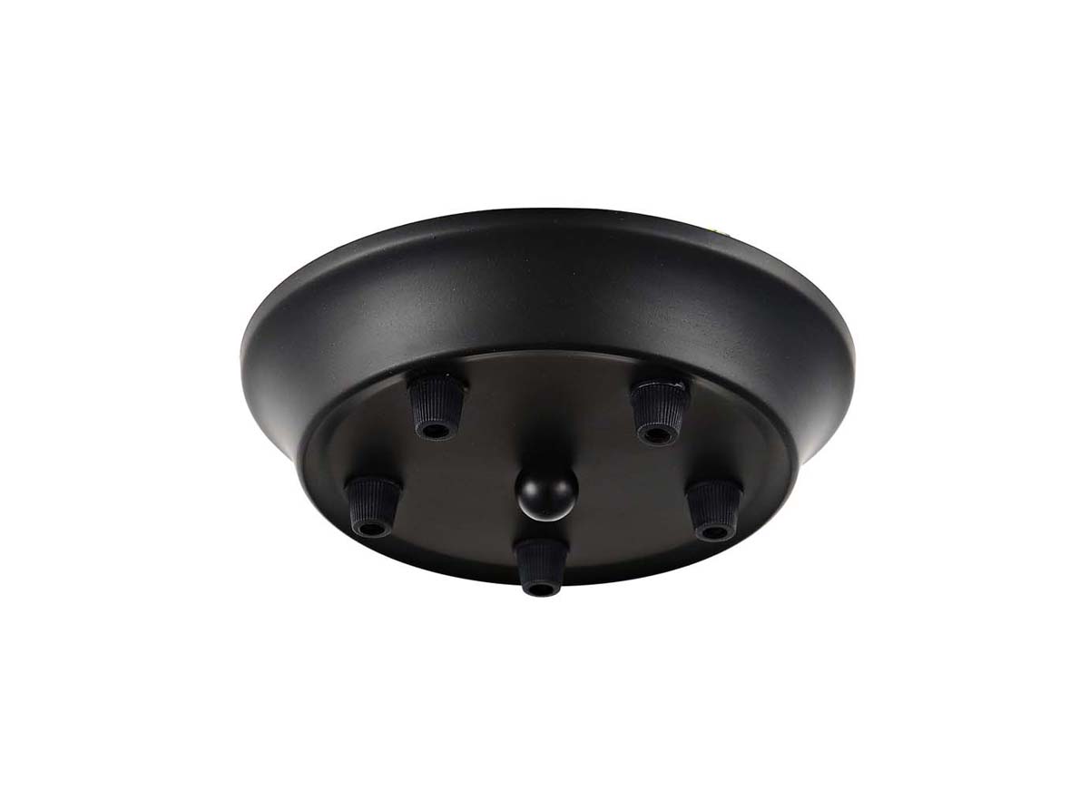 Ceiling cup5.Комплектующие.Универсальное потолочное крепление с зажимами на 5 подвесов,D155mm,металл