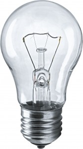 Лампа накаливания "ЛОН" . E27, 60W, 230V, Navigator A55 NI-A-60-230-E27-CL