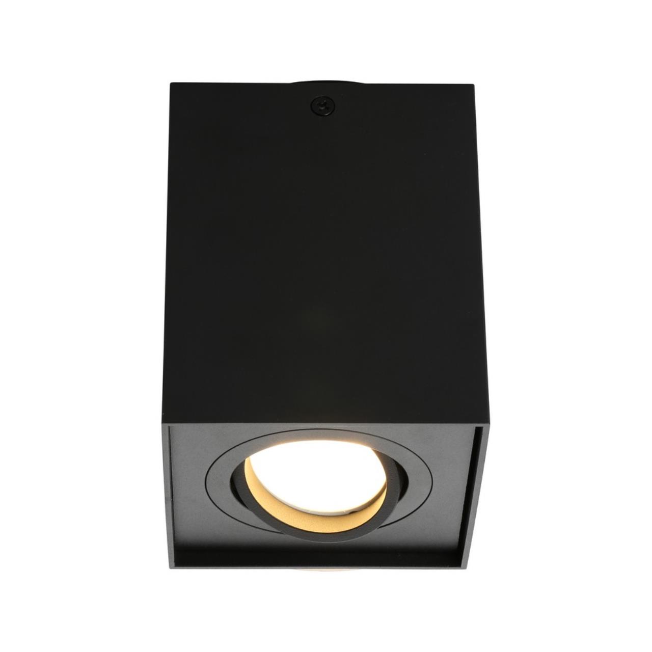 OML-101119-01 Omnilux Накладной точечный светильник, 1*GU10 50W 220V IP20. Черный