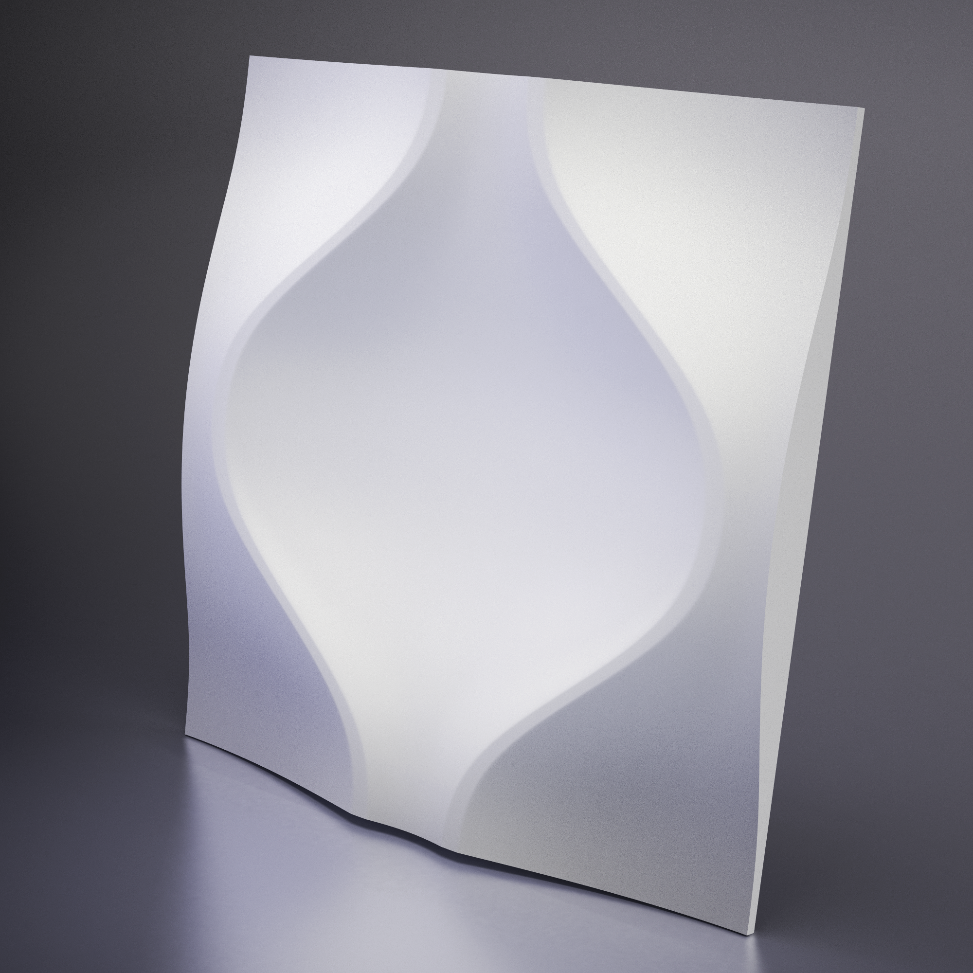 Artpole SOUL Гипсовая 3D панель Белый