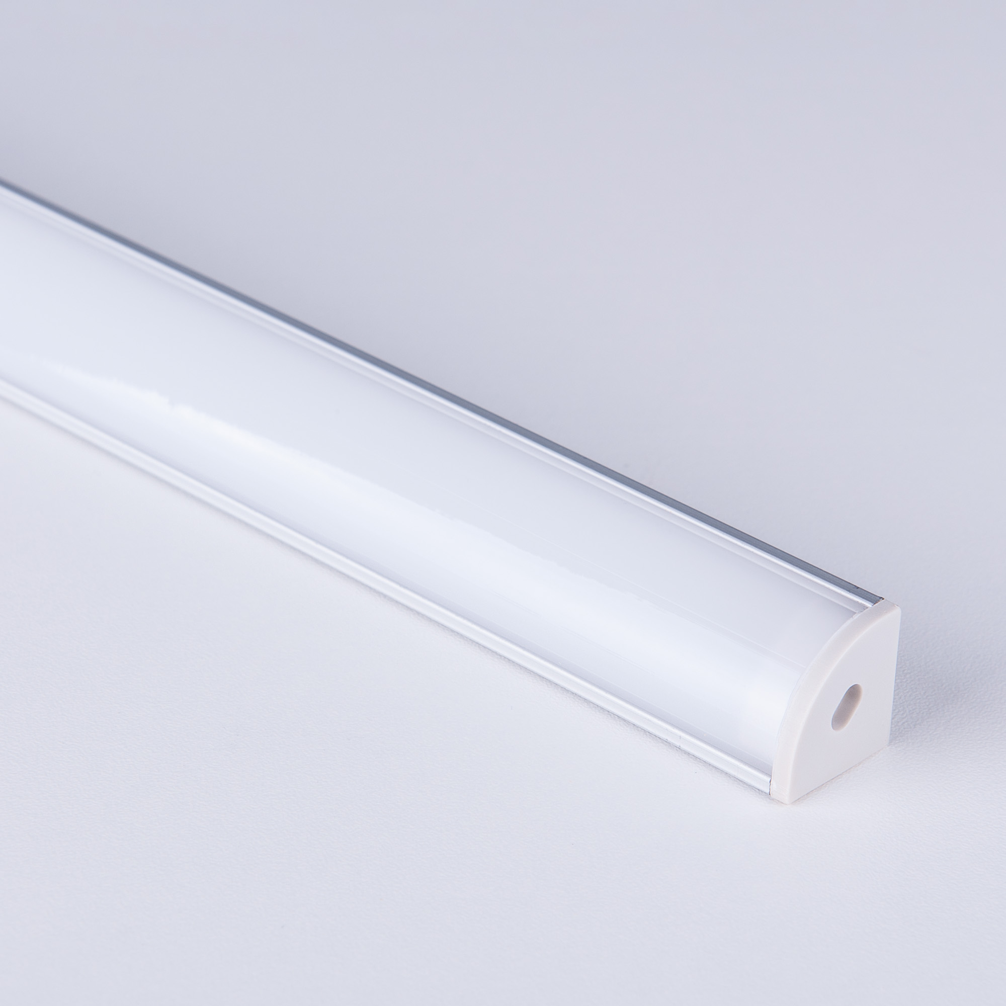 LL-2-ALP008.(a053628)Elektrostandard.Комплект алюминиевого профиля для LED ленты, накладной.Белый, б
