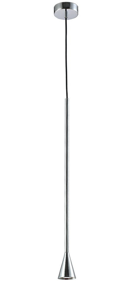 Светильник подвесной  1*GU10  50W 220V. Хром Crystal Lux ENERO ENERO SP1 CHROME