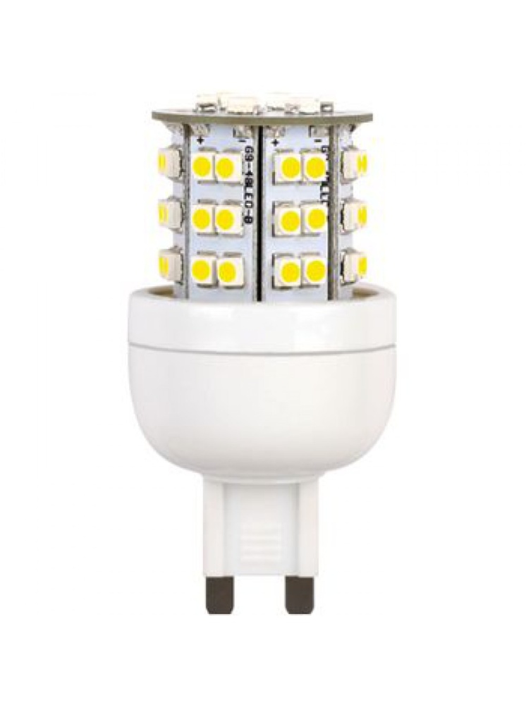 Светодиодная лампа "кукуруза" . G9, 3.6W, 200-240V, 4000K. Ecola G9CV36ELC