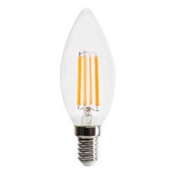 Светодиодная лампа "Свеча" . E14, 7W, 220V, 2700K. Ecola N4QW70ELC