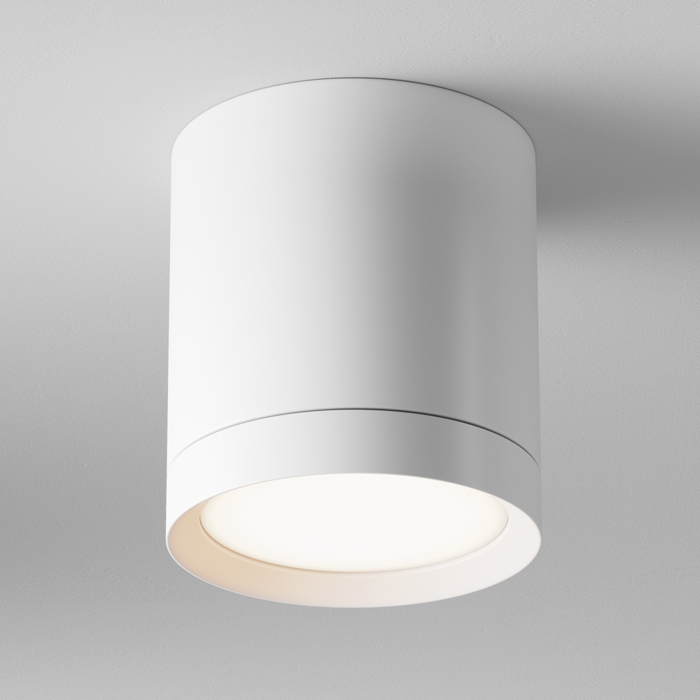 C086CM-GX53-MRD-W Maytoni Потолочный светильник, 1*GX53 15W 220V IP20. Белый