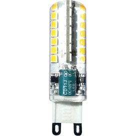 Светодиодная лампа "Corn Micro" . G9, 5W, 220V, 2800K. Ecola G9QW50ELC