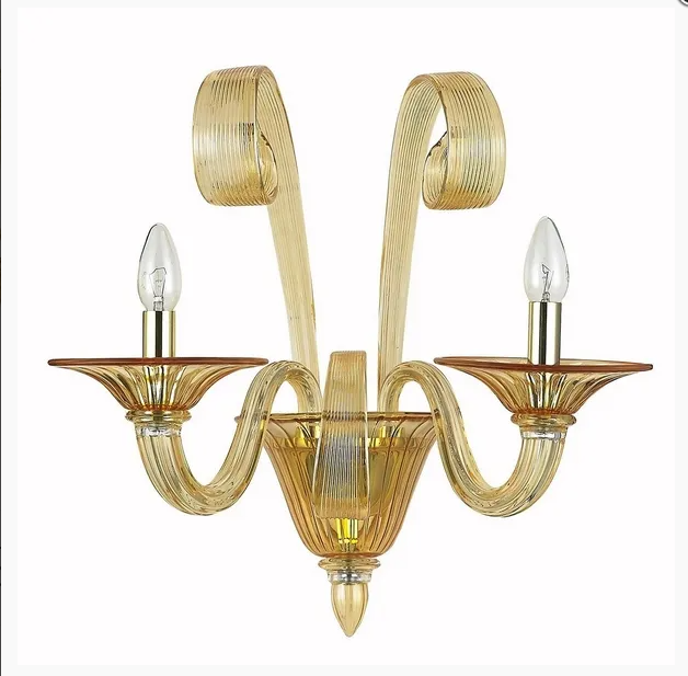 Wunderlicht Versailles Бра IP20 2 * 60W 220V E14 Желтый WL7354-2YE