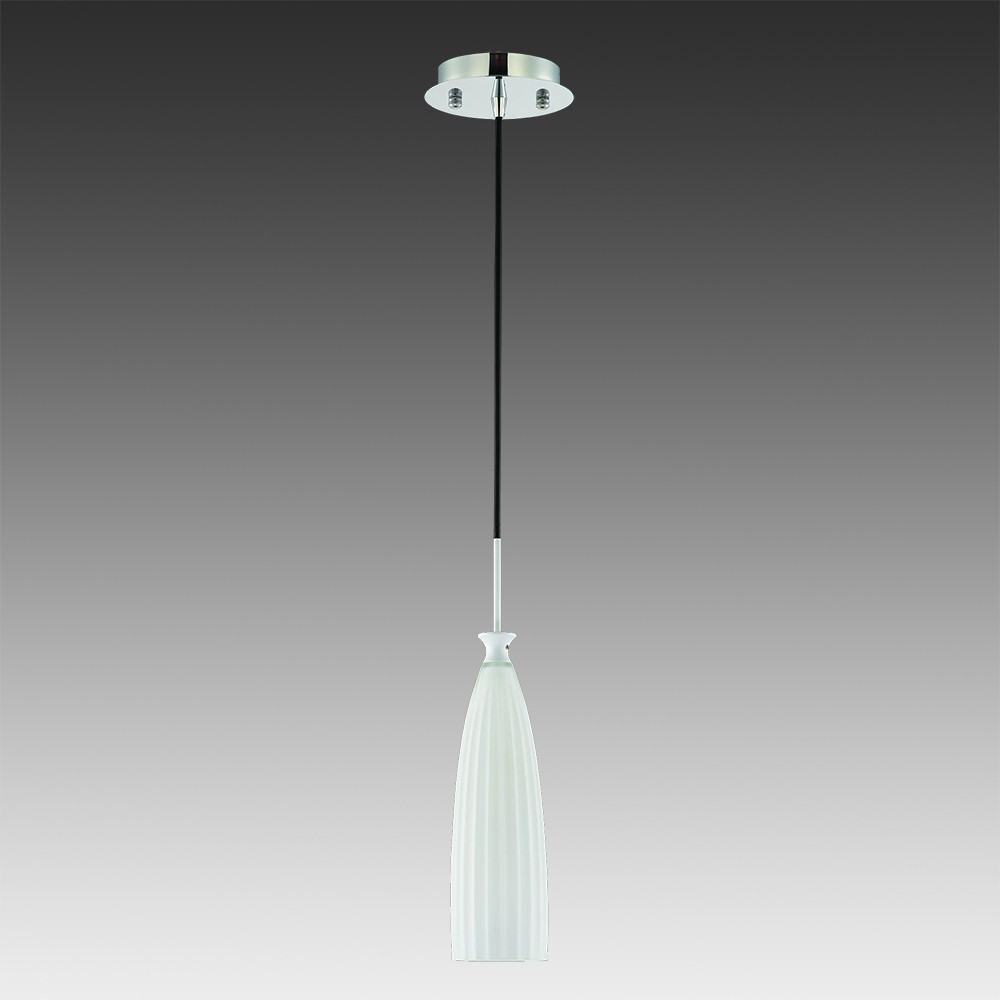 F701-01-W Maytoni Светильник подвесной  1*E14  40W 220V. Хром, черный,белый
