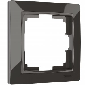 Рамка на 1 пост Серо-коричневый  Werkel Snabb basic W0012007