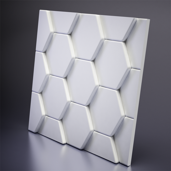 Artpole BEE Гипсовая 3D панель Белый
