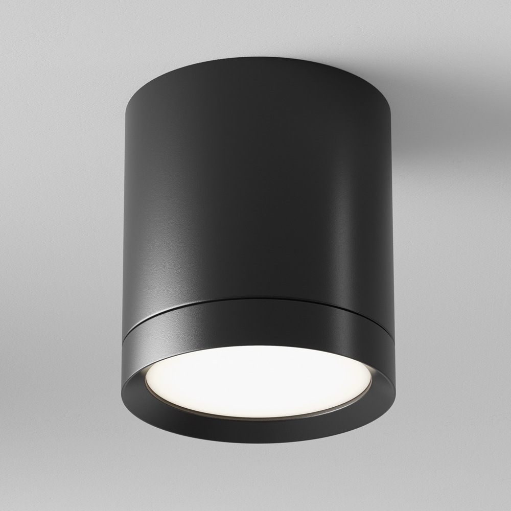 C086CM-GX53-MRD-B Maytoni Потолочный светильник, 1*GX53 15W 220-240V IP20. черный