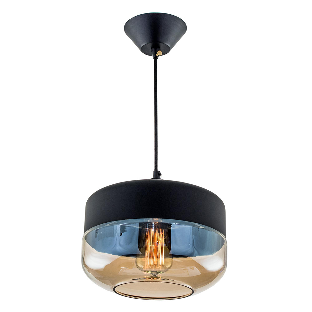 CL450208. CitiLux. Эдисон. Светильник подвесной  1*E27  75W 220V. Черный