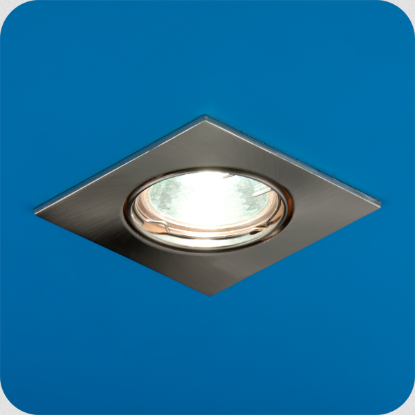 Ferrum 51 3 06. Italmac.1*GU5.3, 50W, 12/220V. Никель