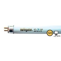 Лампа люминесцентная линейная G5 12W. Navigator T4 NTL-T4-12-840-G5