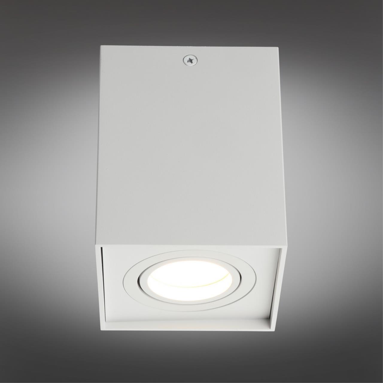 OML-101109-01 Omnilux Накладной точечный светильник, 1*GU10 50W 220V 20. Белый