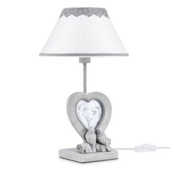 ARM023-11-S Maytoni Bouquet Elegant Настольная лампа, 1*E14, 40W 220V. Серый антик белый