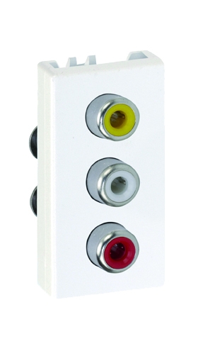 Simon27 Розетки аудио и видеоустройств белый