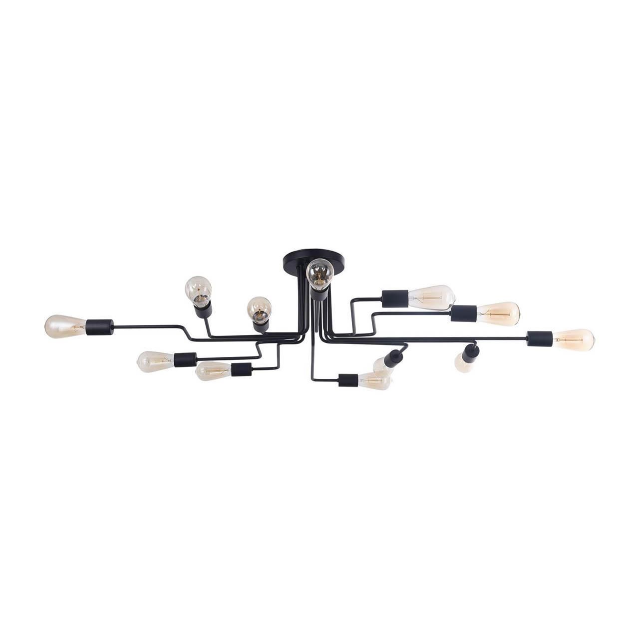 T532CL-12B. Maytoni. Люстра потолочная   12*E27  60W 220V. Черный