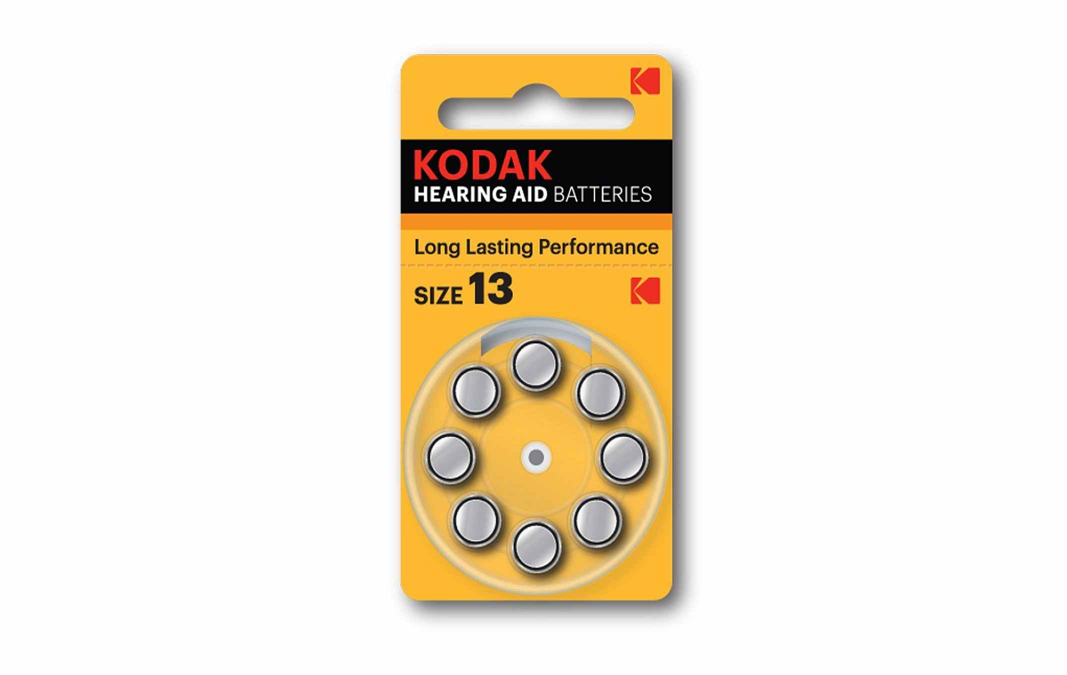 Цинковые дисковые элементы питания (1 шт) Hearing Aid Zinc Air 1.45 V . Kodak ZA13 Kod Max