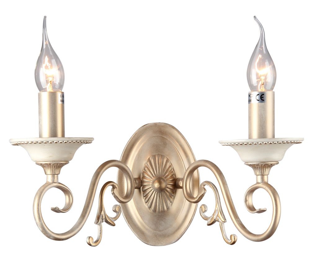 Бра. Перламутровый жемчуг 2*E14 60W 220V. Maytoni Perla Elegant ARM337-02-R