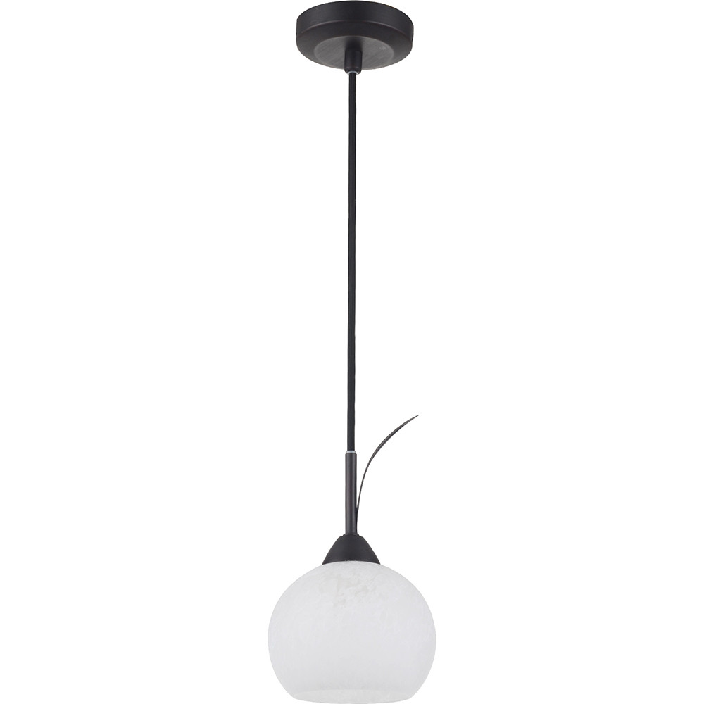 Светильник подвесной   1*E14  40W 220V. Коричневый, белый Lussole Bagherea LSF-6296-01