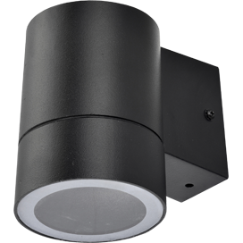 Уличный настенный светильник IP65. Черный. 1*GX53, 15W 220V Ecola 8003A FB53C1ECH
