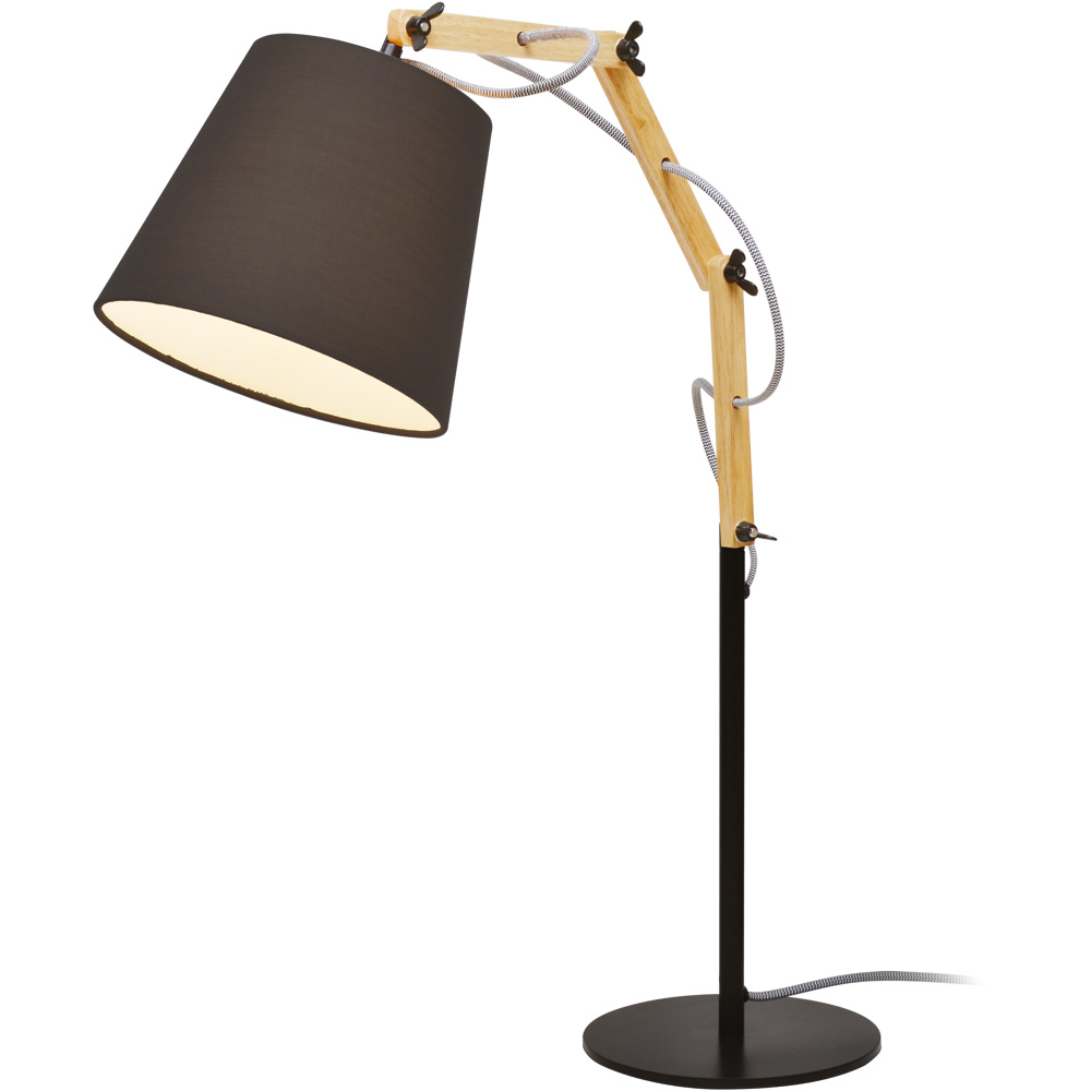 A5700LT-1BK Arte Lamp Pinocchio Настольная лампа, 1*E27, 60W 220V. Черный, св.дерево