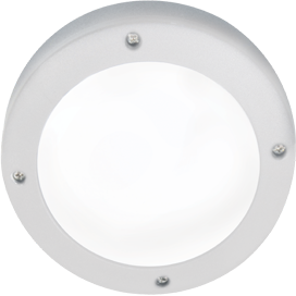 Уличный светильник накладной IP65. Белый. 1*GX53, 15W 220V Ecola B4139S FW53SSECS