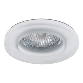 002240.Lightstar.OP.Встраиваемый светильник MR16. Белый, Круглый. Gu5.3/Gu10, 12/220V