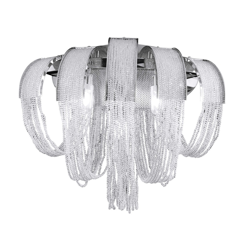Бра, настенный светильник. Хром 2*G9 60W 220V. Crystal Lux Heat HEAT AP2 CRYSTAL