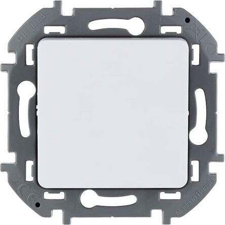 673600. Legrand. Inspiria (Белый). Выключатель 1 клавишный