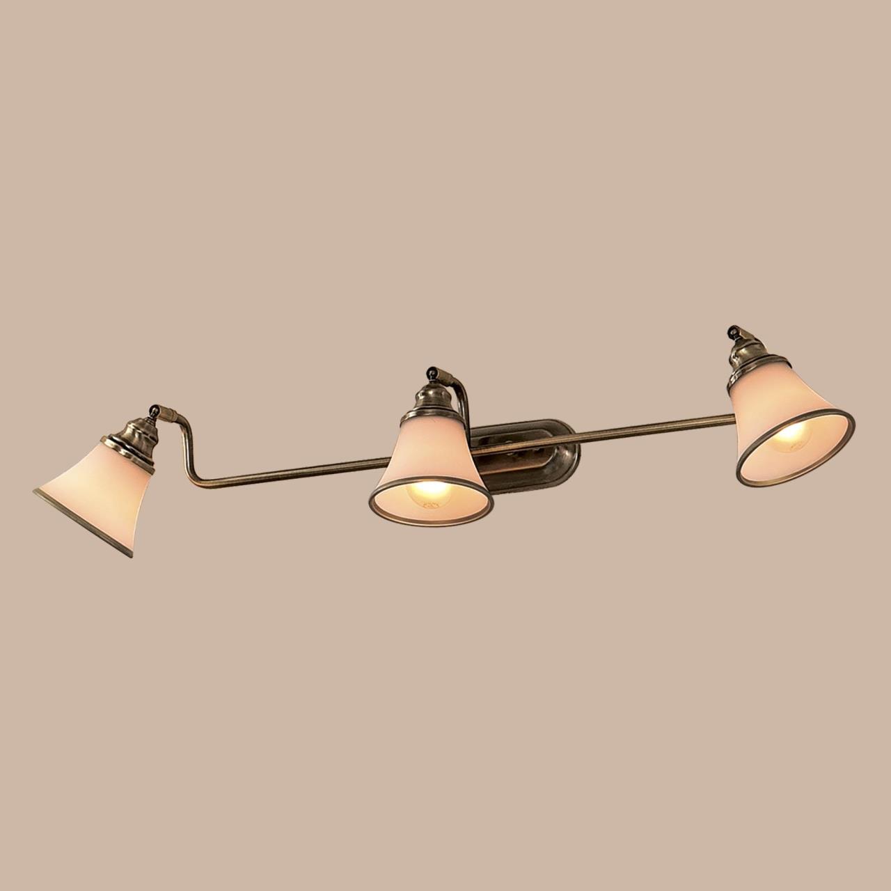 CL511533. CitiLux. Светильник настенный, Бра,Бронза.3*E14,60W,220V,IP20