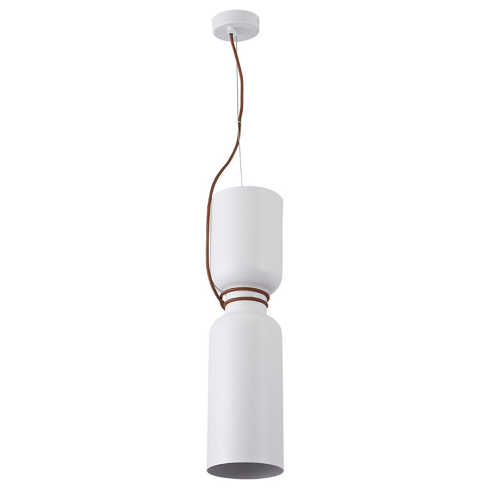 Светильник подвесной   1*E27  60W 220V. Белый Crystal Lux UNO UNO SP1.2 WHITE