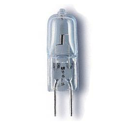 Лампа галогенная низковольтная Капсула прозрачная 12V, GU6.35 50W. Comtech HS CL50 GY6.35