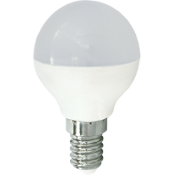 Светодиодная лампа "шар" . E14, 8W, 220V, 4000K. Ecola K4QV80ELC