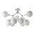 Люстра. 9*E27, 60W, 220V. Белый Crystal Lux MEDEA MEDEA PL9 WHITE.
