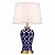 T934.1 Lucia Tucci Harrods Настольная лампа, 1*E27, 60W 220V. Белый, Синий