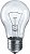 Лампа накаливания "ЛОН" . E27, 60W, 230V, Navigator A55 NI-A-60-230-E27-CL
