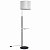 CL806011.CitiLux. Батлер.Торшер, 1*E27 75W 220V,  Чёрный матовый\Хром