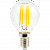 Светодиодная лампа "Шар G45" . E14, 6W, 220V, 4000K. Ecola N4PV60ELC