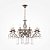 Люстра. 10*E14, 60W, 220V. Бронза Maytoni Grace Royal Classic RC247-PL-10-R.