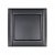 Simon Simon 34 Графит Выключатель 1-клавишный IP20 250V Графит 10A 34101-38