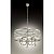 Люстра. 5*E14, 40W, 220V. Серебро с позолотой Odeon Light Soras 2897/5.