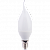 Светодиодная лампа "Свеча на ветру" . E14, 6W, 240V, 4000K. Ecola C4YV60ELC
