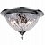 Светильник потолочный. Хром, прозрачный 3*E14 60W 220V. Crystal Lux NUOVO NUOVO PL3 CHROME