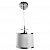Светильник подвесной   1*E27  60W 220V. Хром, белый Arte Lamp Furore A3990SP-1CC