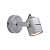 CL525511.CitiLux.Настенно-потолочный светильник (Спот).Серебро.1*GU10,50W 220V