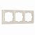 Рамка на 3 поста слоновая кость поликарбонат Werkel Snabb basic W0032003