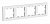 ATN001304. Systeme Electric. AtlasDesign (Лотос).Рамка на 4-поста термопласт